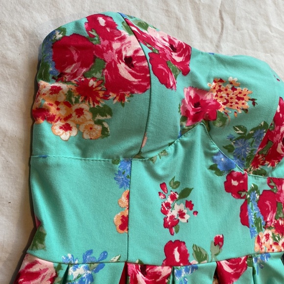 Ardene Turquoise Dress - Picture 2 of 5